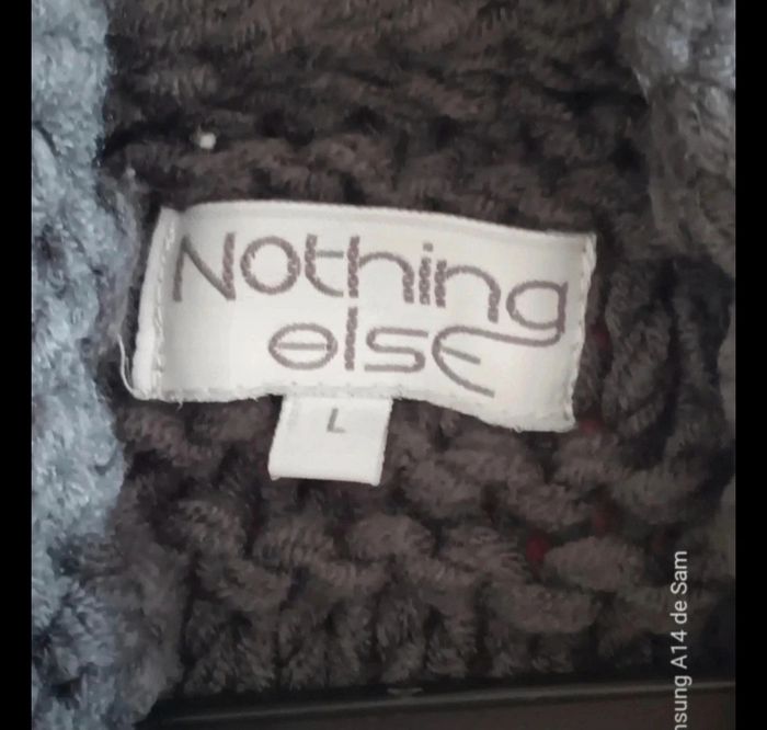 Gilet marron nothing else taille L - photo numéro 3