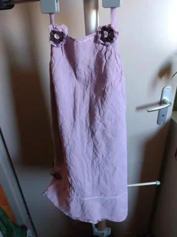 Robe froissée naturelle