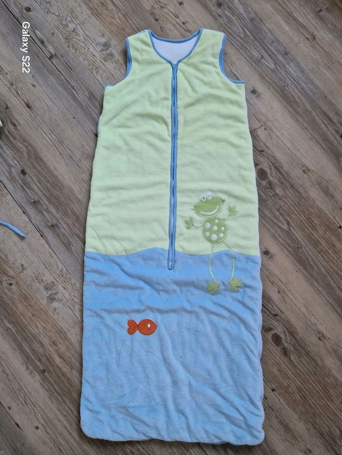 Lot tour de lit + gigoteuse + 2 draps housse lit bébé standard - photo numéro 5