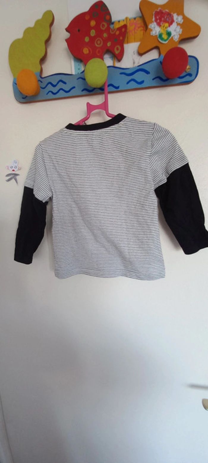 Tshirt à manche 18 mois - photo numéro 2