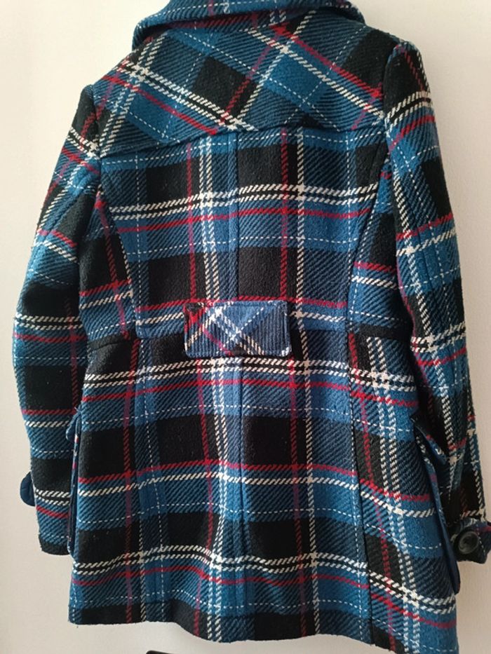 Très beau manteau bleu 3/4 - ZARA - taille M - photo numéro 2