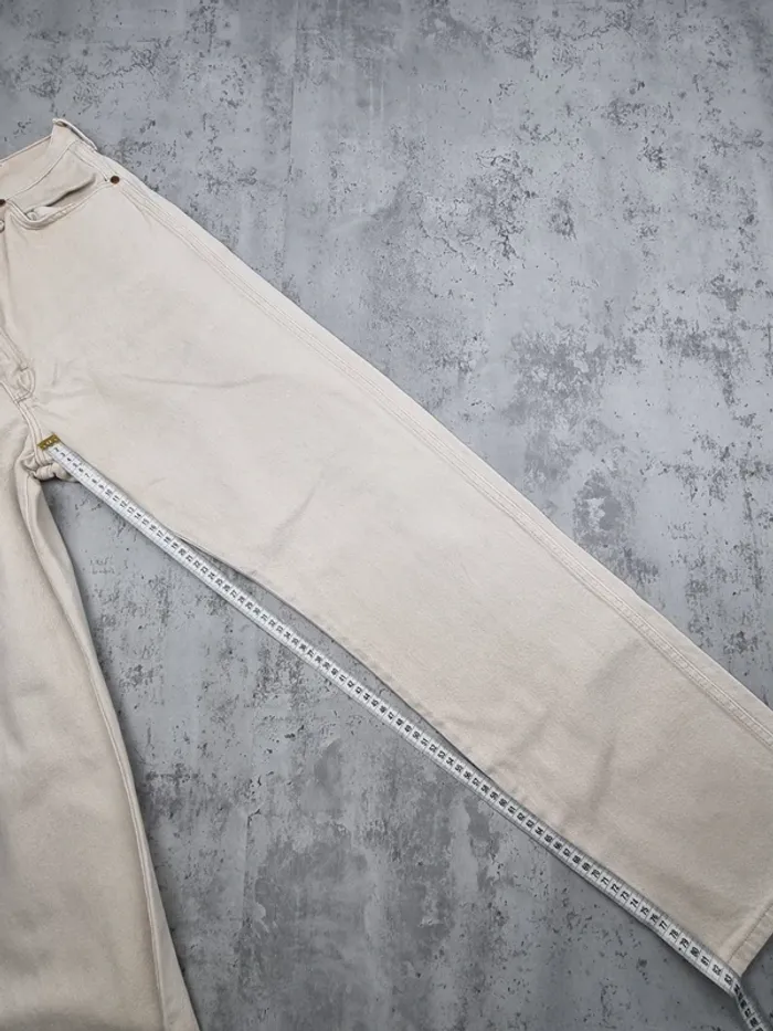 Jean Wrangler Crème – Taille 44 FR Homme (mesures en photos) - photo numéro 6