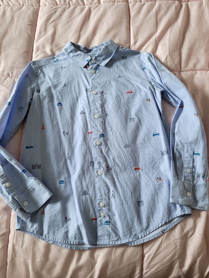 chemise jacadi 8ans (10e)