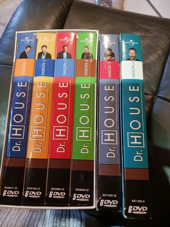 Lot de dvd Dr House