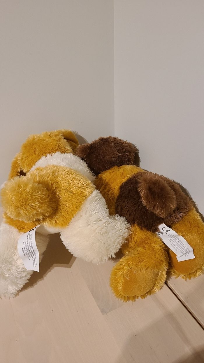 Peluche doudou chien - photo numéro 5