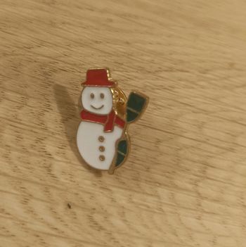 Pin's bonhomme de neige