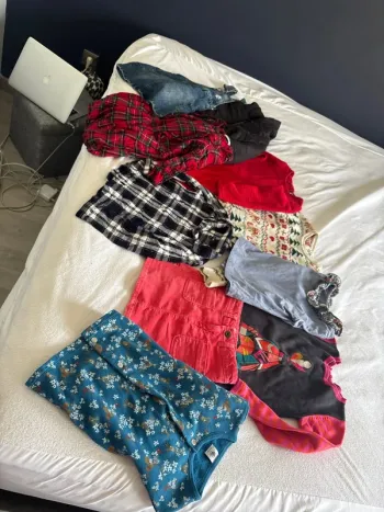 Box 10 vêtements fille 6 ans automne hiver