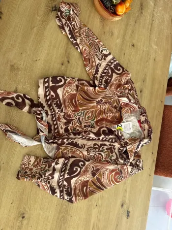 Chemise marron neuf taille M