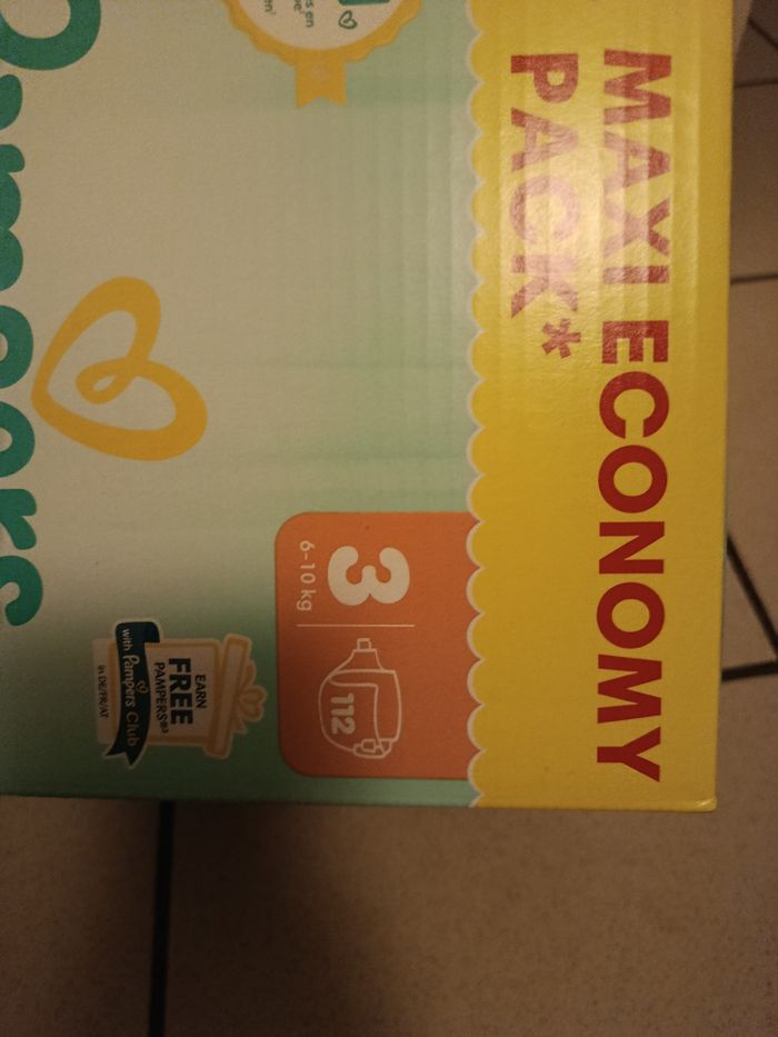 Couches pampers t3 - photo numéro 2