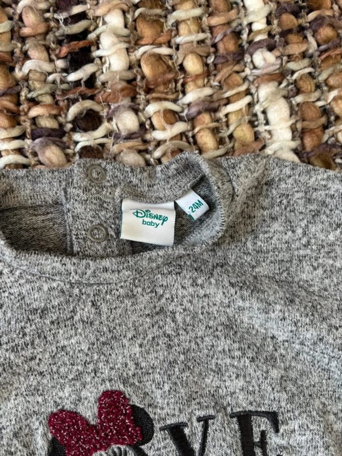 Pull bébé fille Minnie 2 ans - photo numéro 4