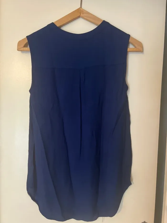 Débardeur bleu - photo numéro 3