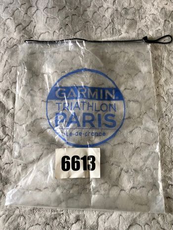 Sac consigne triathlon de Paris 2022