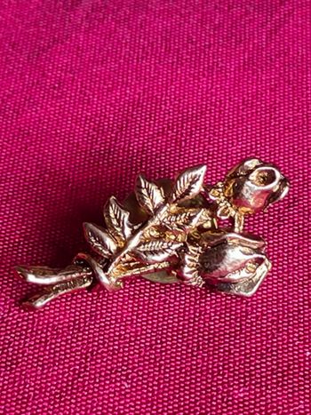 Pin's bouquet de roses 