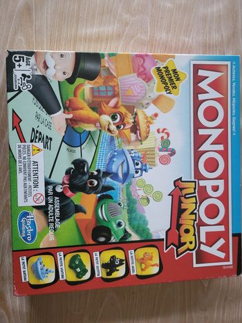 Jeu monopoly junior