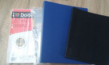 classeurs, intercalaires, copies doubles