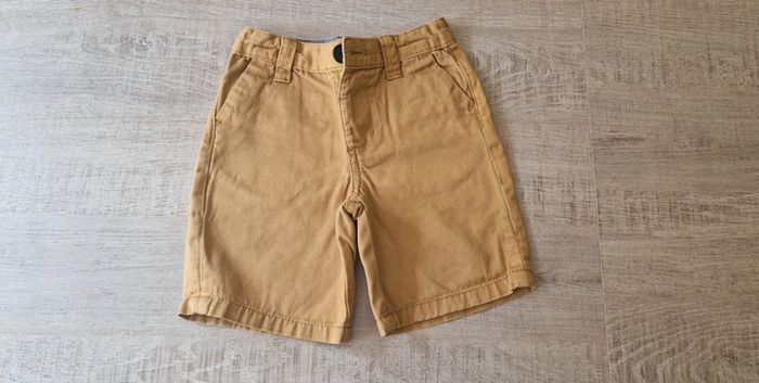 Short chino moutarde 18 mois