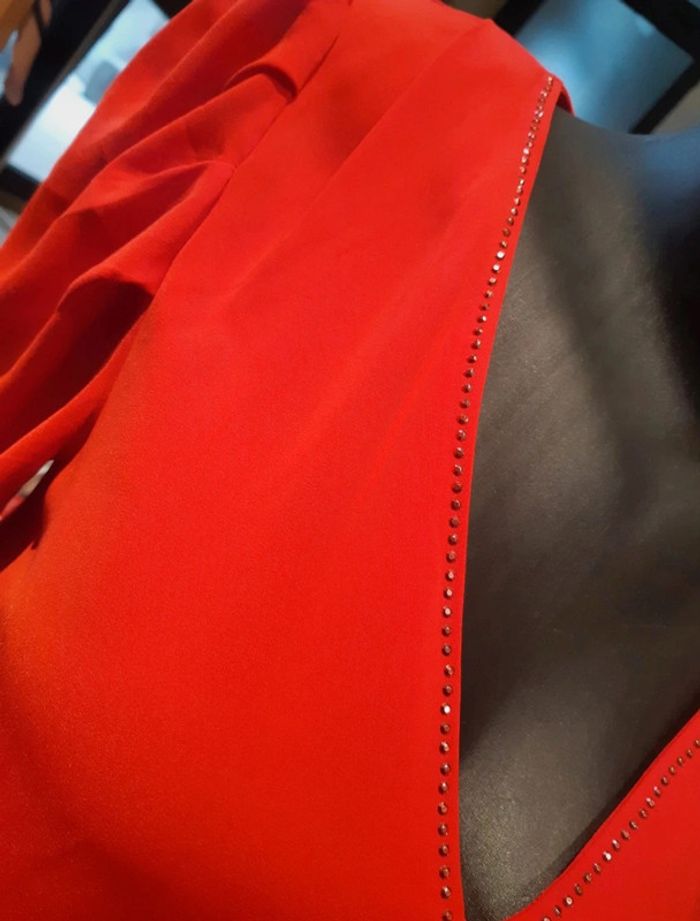 Les p'tites bombes blouse rouge T.38/40 - photo numéro 2