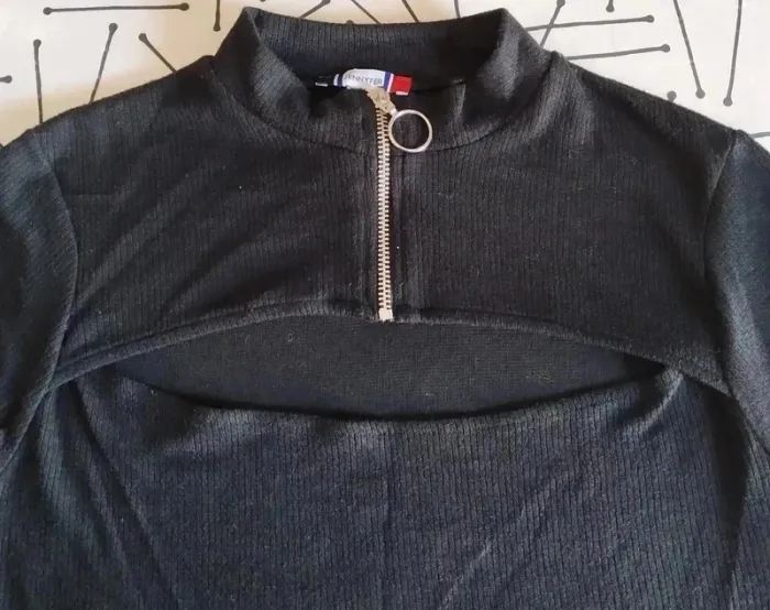 Haut original noir Jennifer taille L - photo numéro 2