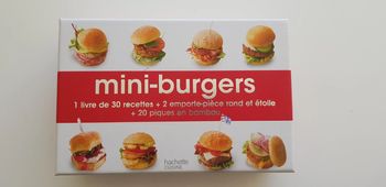 Coffret mini-burgers Hachette cuisine