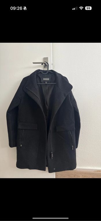 Manteau mango gris