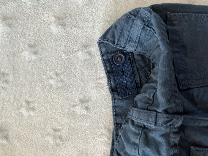 pantalon léger bleu pat et ripaton 6 mois taille réglable - photo numéro 10