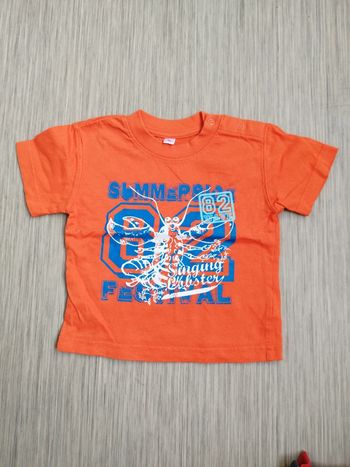 Tee-shirt garçon taille 6 mois