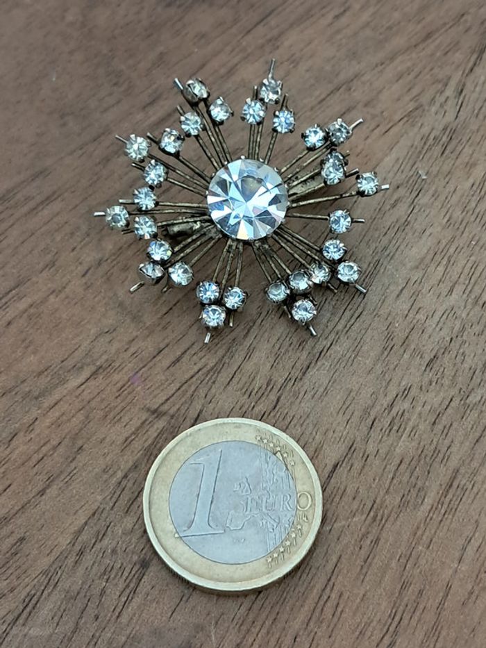 Broche flocon vintage - photo numéro 3