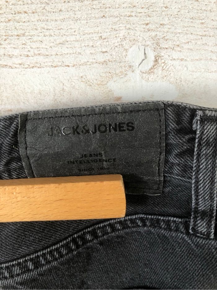 Jeans homme noir Jack & Jones taille 32/32 - photo numéro 7