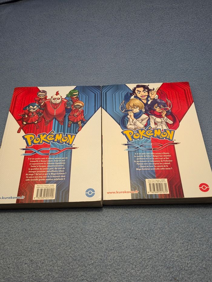 Lots de 2 Mangas XY Pokémon 1 et 2 - photo numéro 2