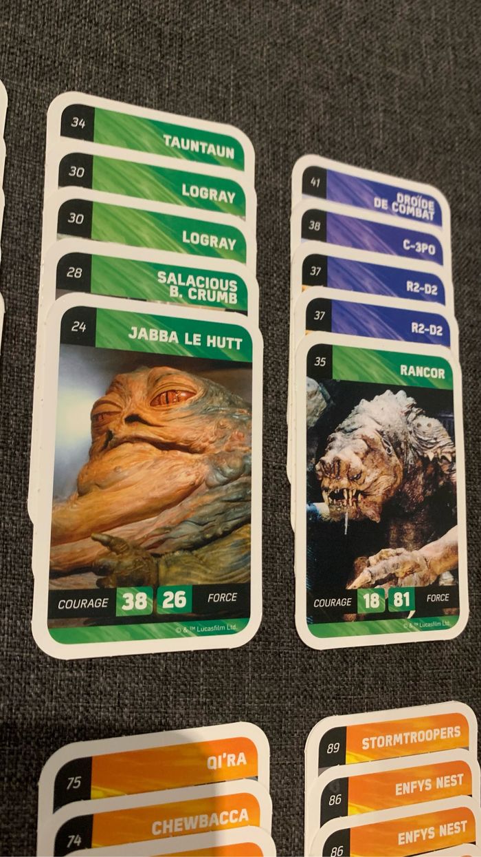 40 cartes Star Wars de Leclerc - photo numéro 3