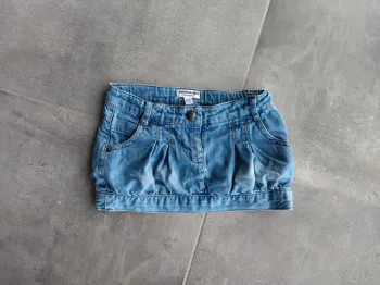 Jupe jean courte