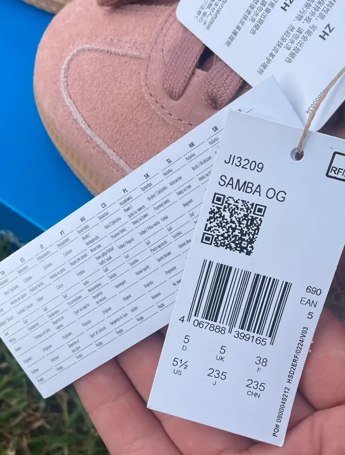 Adidas Samba OG – Warm Clay / Wonder Taupe – Taille 38 - photo numéro 9