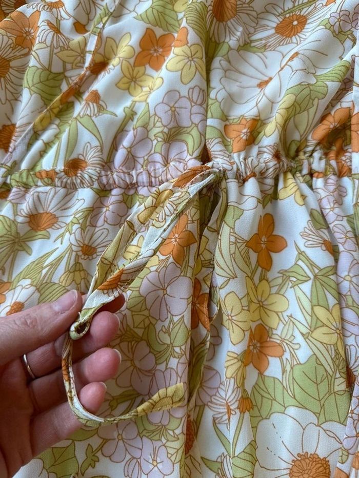 Robe motifs fleuris 70s’ taille 34/36 - Nasty Gal - photo numéro 11