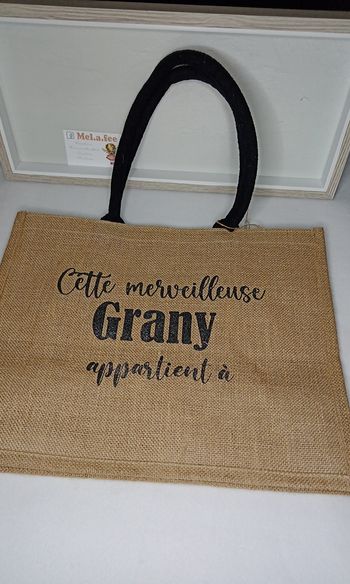 Sac en jute personnalisé