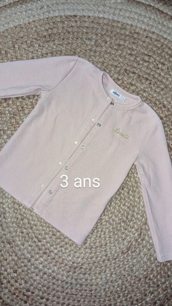 Gilet veste fille - 3 ans
