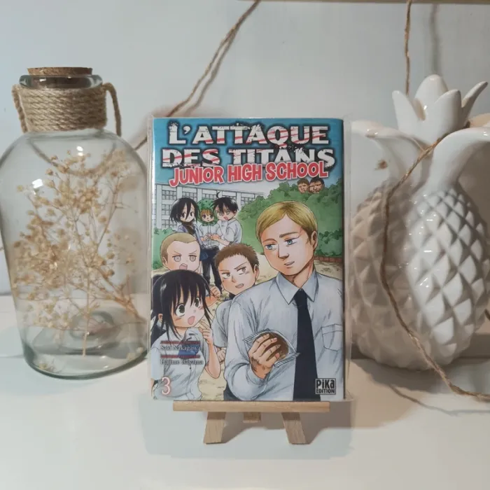 Manga l'attaque des titans junior high school