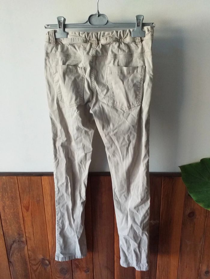 Jeans crème - photo numéro 2