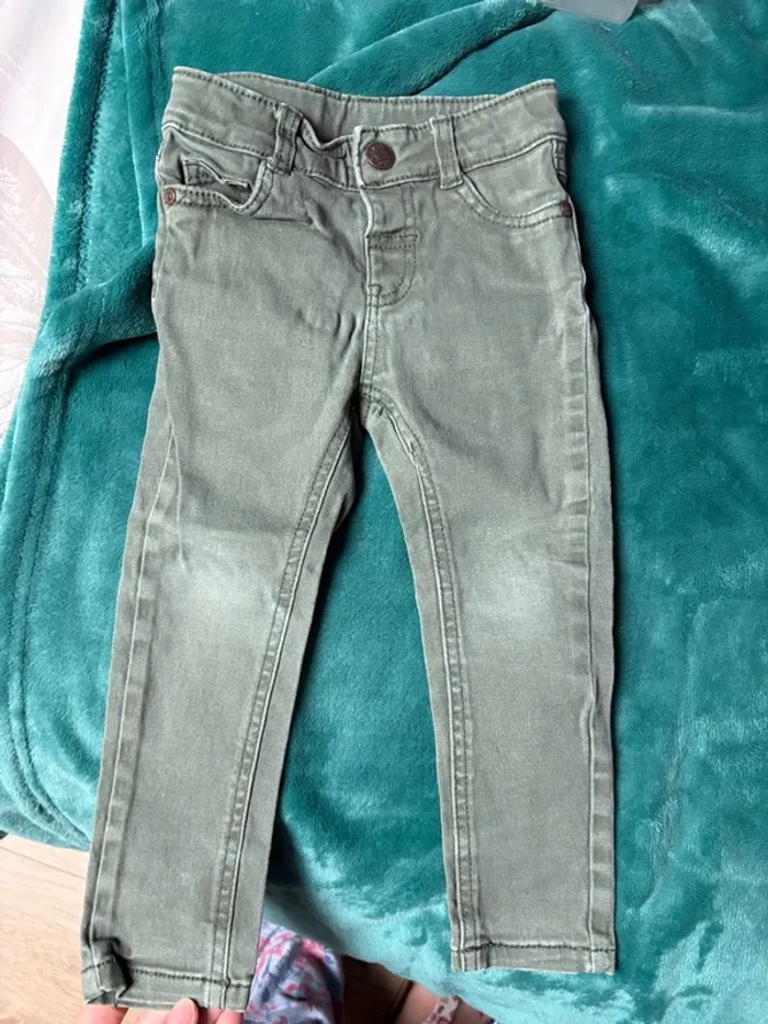 Jean kaki 92 cm