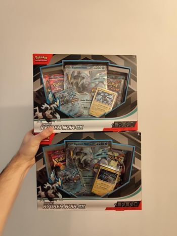 2 coffrets kyurem noir ex