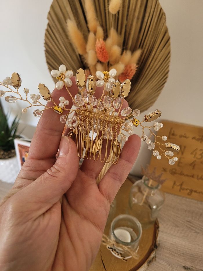 Barette mariage - photo numéro 2