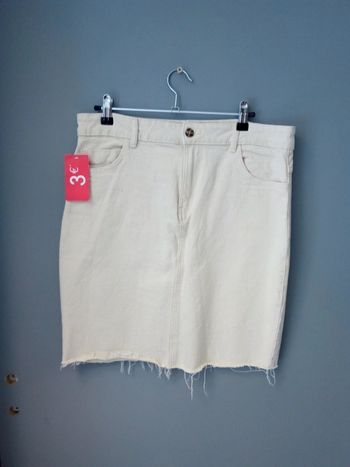 Jupe en toile jean