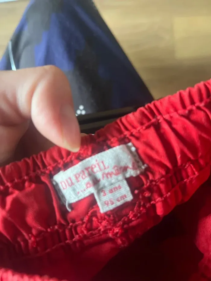 Short rouge - photo numéro 5