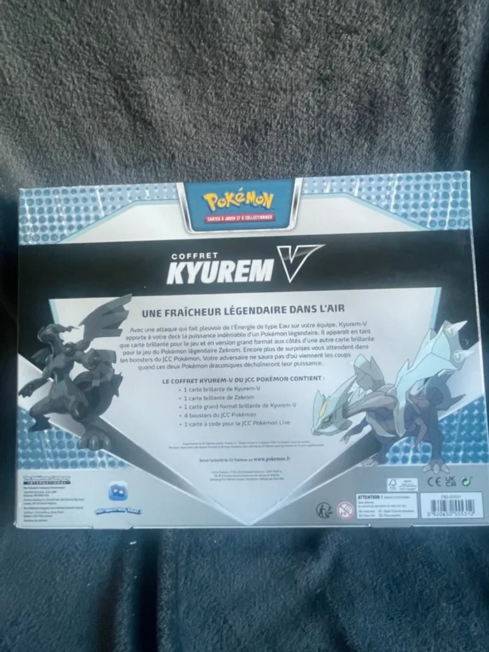 Coffret Kyurem V (BUG) Booster à l'envers - Pokémon FR - photo numéro 2