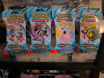 Pokémon – Artset EV09 Aventures Ensemble – Blisters carton scellés – Neuf