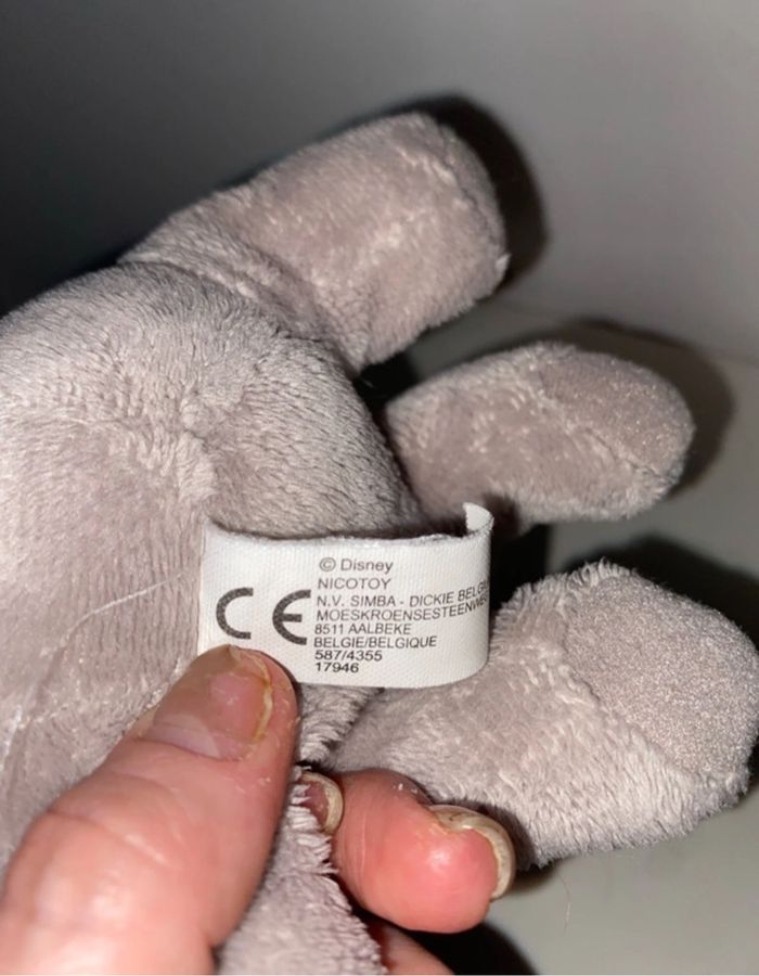Peluche dumbo - photo numéro 3