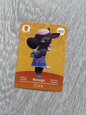 Carte Amiibo Animal Crossing Jennifer 432