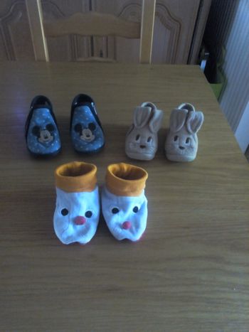 pantoufles bébé garçon