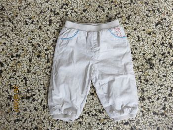 pantalon obaibi taille 6 mois