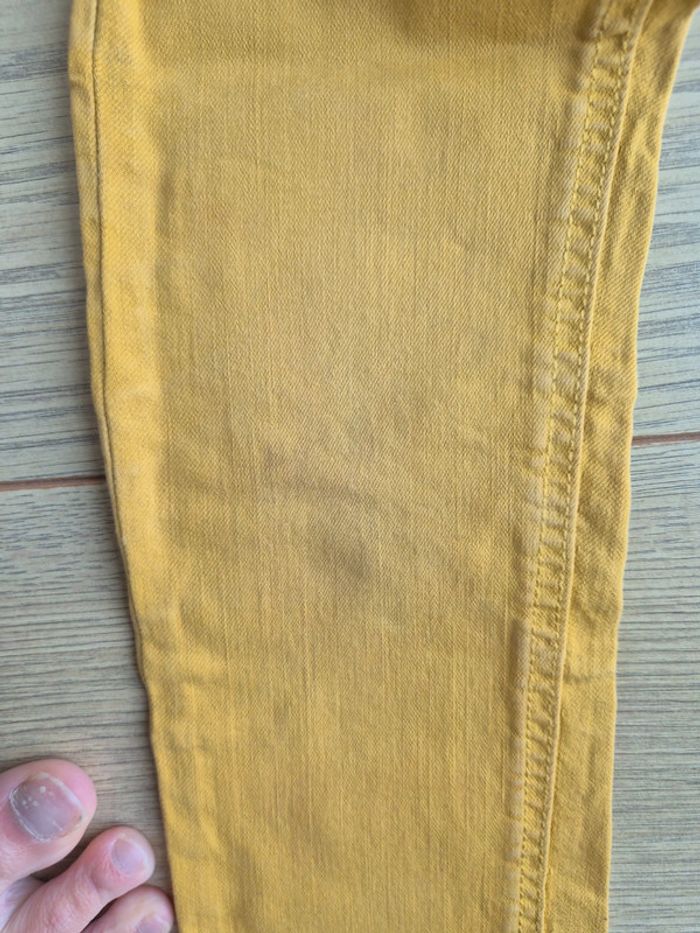 Jeans skinny moutardes 6 ans okaidi - photo numéro 3