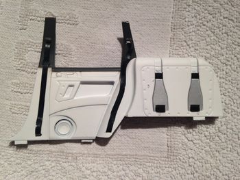 intérieur porte droite miniature Volkswagen Touareg Parotech norev 1/18 1/18e